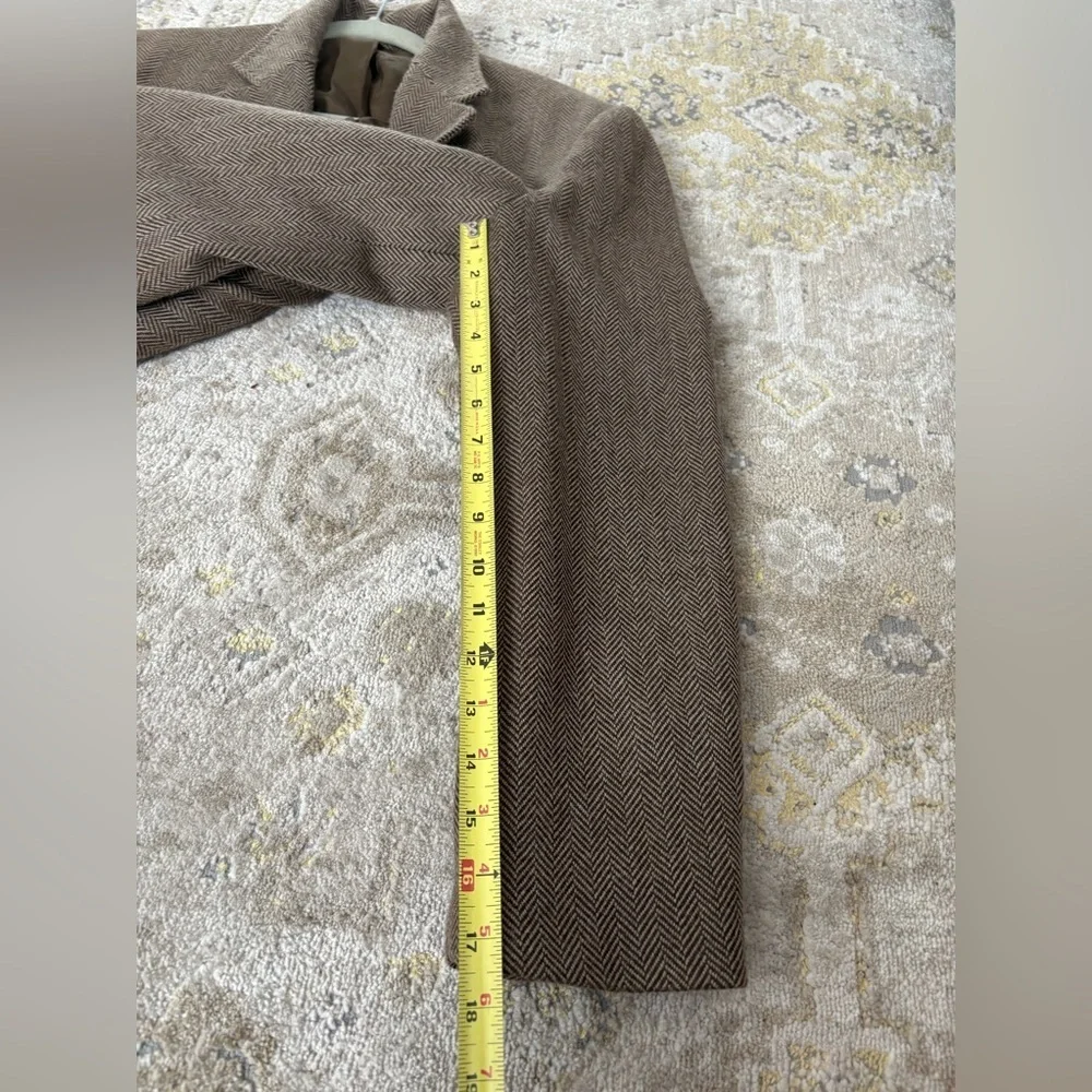 J. Crew Men’s Herringbone Wool Blazer